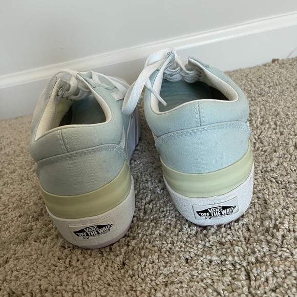Vans FU Old Skool Stacked Platform Women's Pastel Sneakers Size 8 - Picture 7 of 9